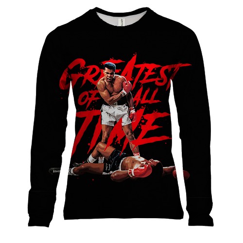 Жіночий 3D лонгслів Greatest Fighter of All Time