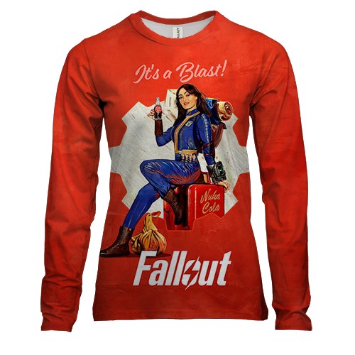 Жіночий 3D лонгслів Fallout Series - Lucy
