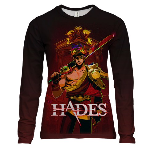 Женский 3D лонгслив Hades - Hero