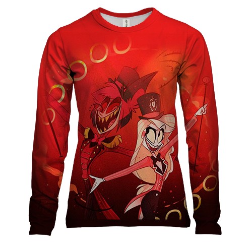 Жіночий 3D лонгслів Готель Газбін