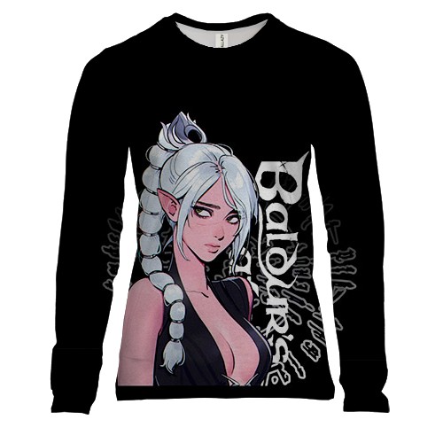 Женский 3D лонгслив Baldur