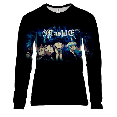 Жіночий 3D лонгслів Mashle: Magic and Muscles