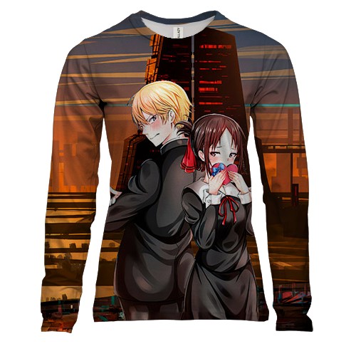 Женский 3D лонгслив Kaguya-sama: Love is War