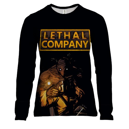 Женский 3D лонгслив Lethal Company
