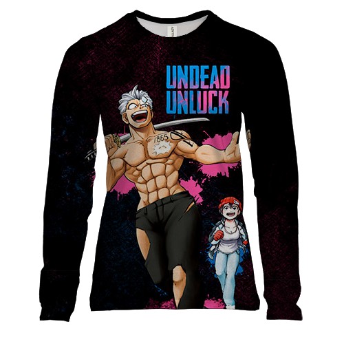 Жіночий 3D лонгслів Undead Unluck