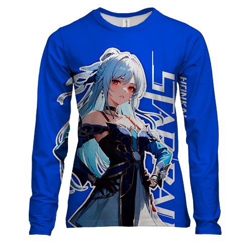 Женский 3D лонгслив Jingliu - Honkai: Star Rail