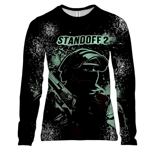 Жіночий 3D лонгслів STANDOFF 2 (Силует)
