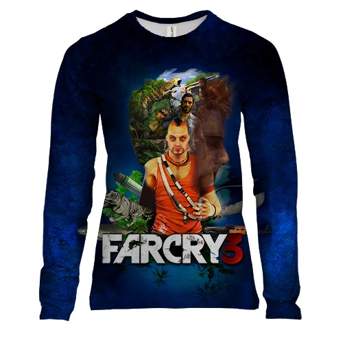Женский 3D лонгслив Far Cry 3 ART