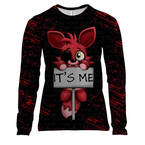 Женский 3D лонгслив FNaF - it`s me