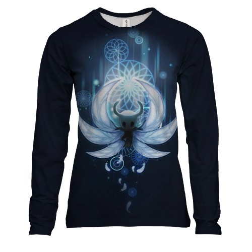 Женский 3D лонгслив Рыцарь - Hollow Knight