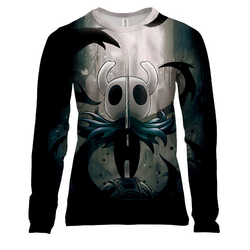 Жіночий 3D лонгслів Серце порожнечі - Hollow Knight