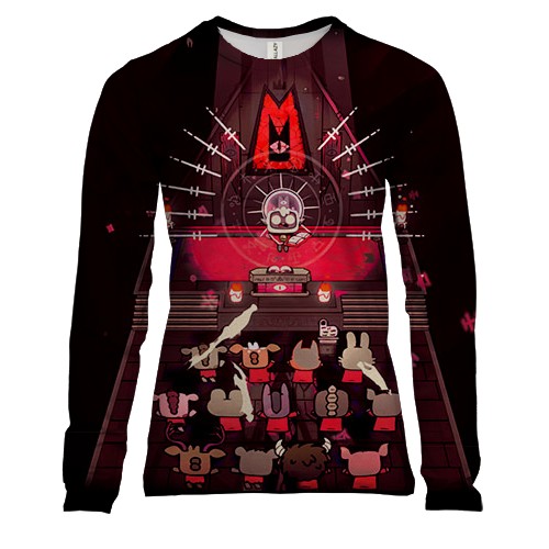 Жіночий 3D лонгслів Cult of the Lamb