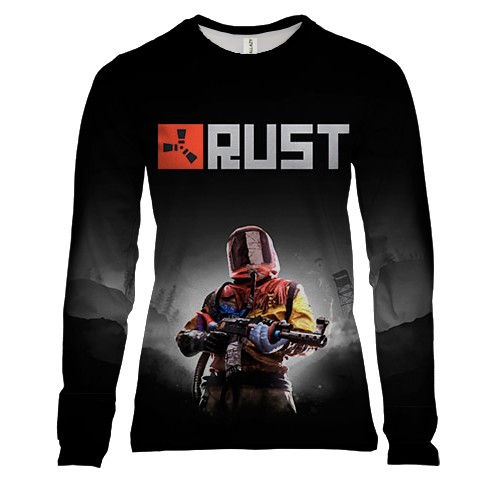 Женский 3D лонгслив RUST