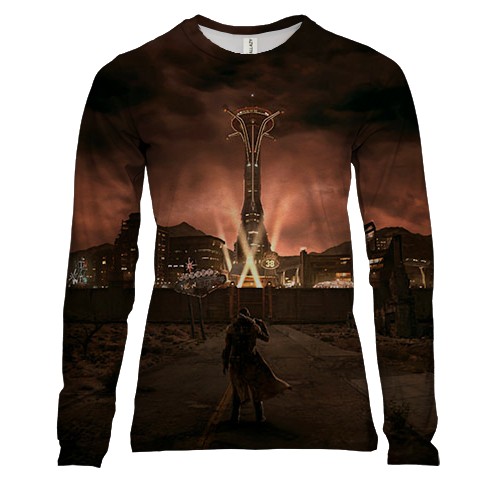 Жіночий 3D лонгслів Fallout - New Vegas