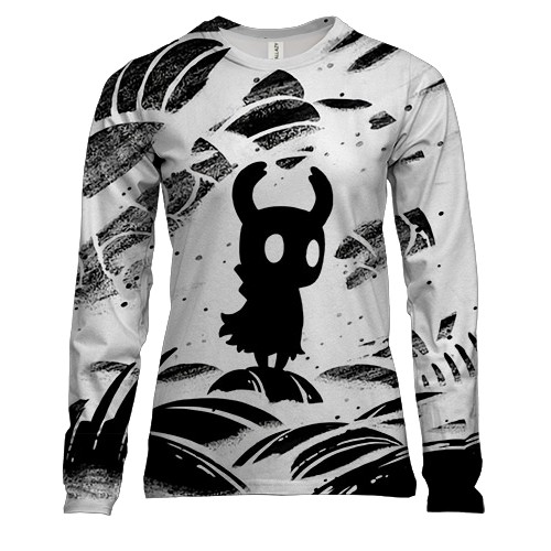 Женский 3D лонгслив Hollow Knight