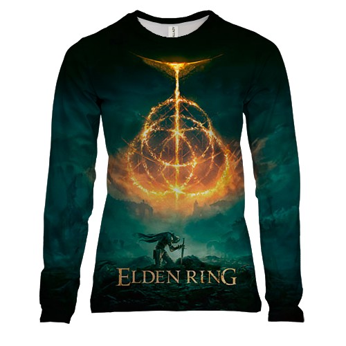 Женский 3D лонгслив Elden Ring, Game Art