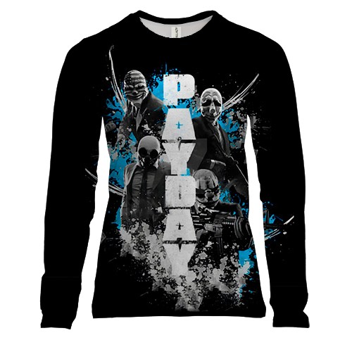 Женский 3D лонгслив Pay Day