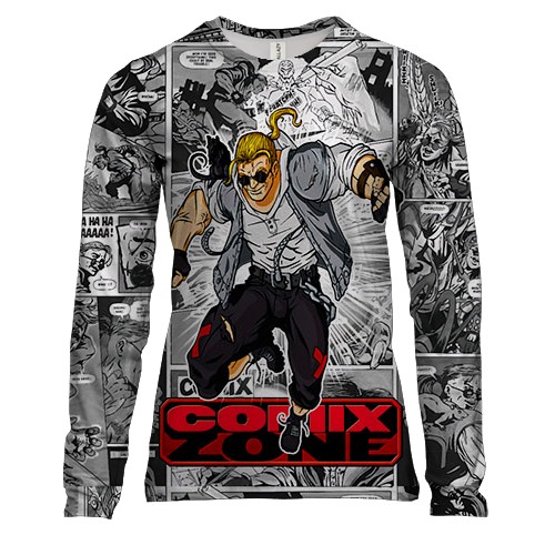 Жіночий 3D лонгслів ComixZone