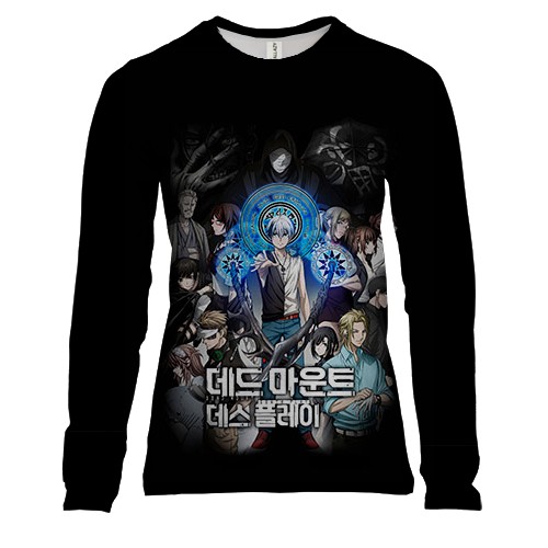 Жіночий 3D лонгслів Смертельна гра Мертвої гори