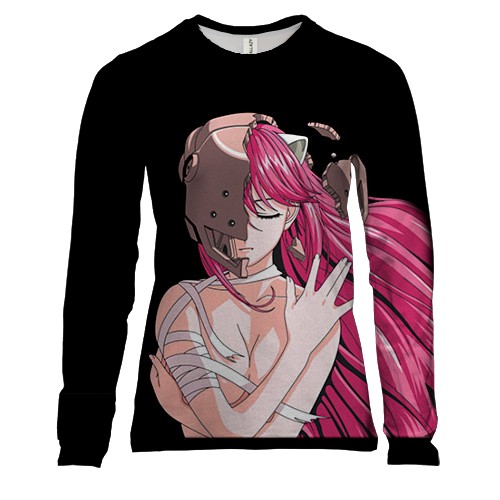 Женский 3D лонгслив Эльфийская песнь