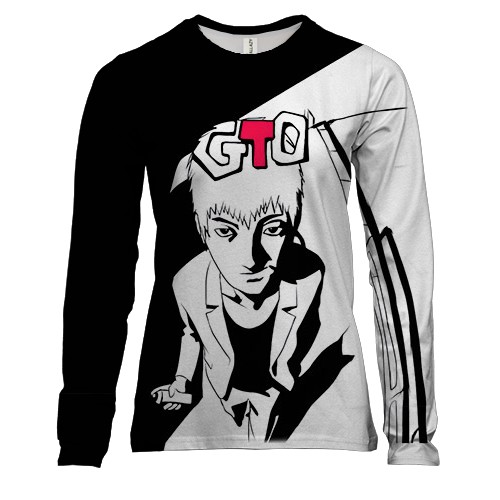 Жіночий 3D лонгслів Great Teacher Onizuka (GTO)