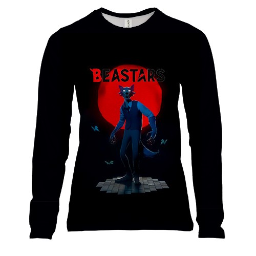 Жіночий 3D лонгслів Легосі - Beastars