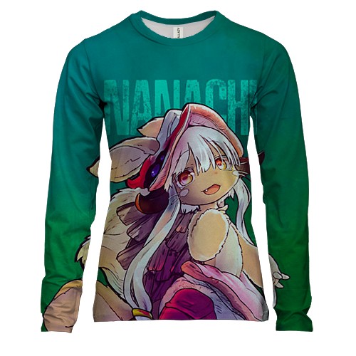 Жіночий 3D лонгслів Nanachi - Made in Abyss