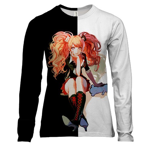 Женский 3D лонгслив Джунко Эношима - Danganronpa