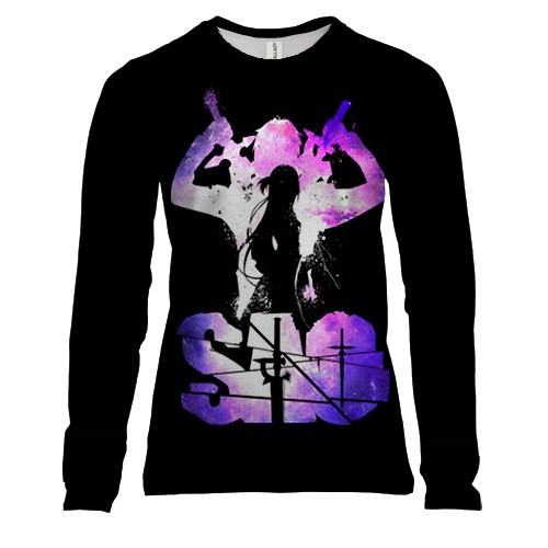 Жіночий 3D лонгслів Sword art Online