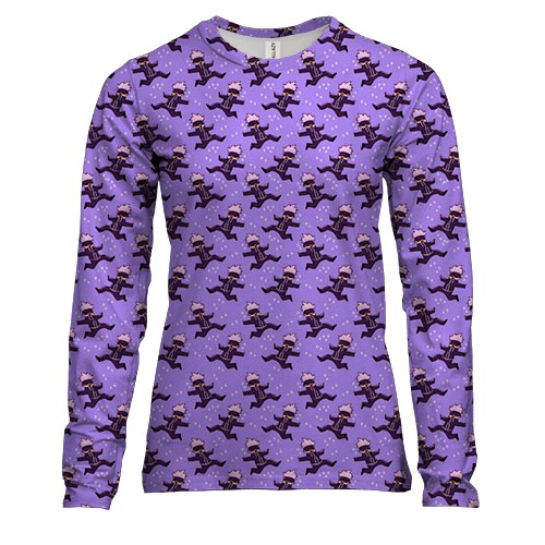 Женский 3D лонгслив Satoru Gojo, pattern