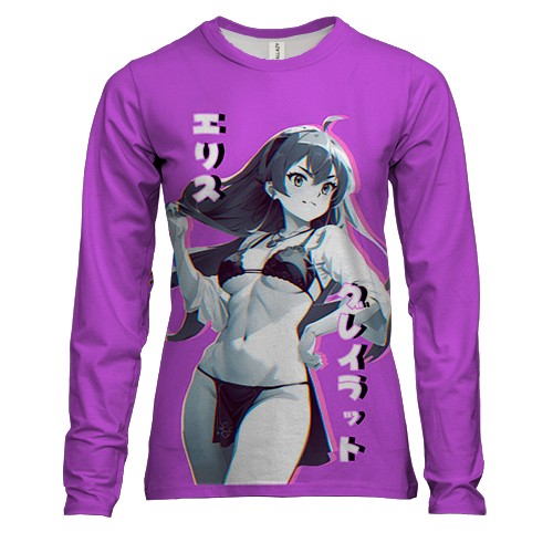 Женский 3D лонгслив Эрис Грейрат в купальнике - Реинкарнация безработного