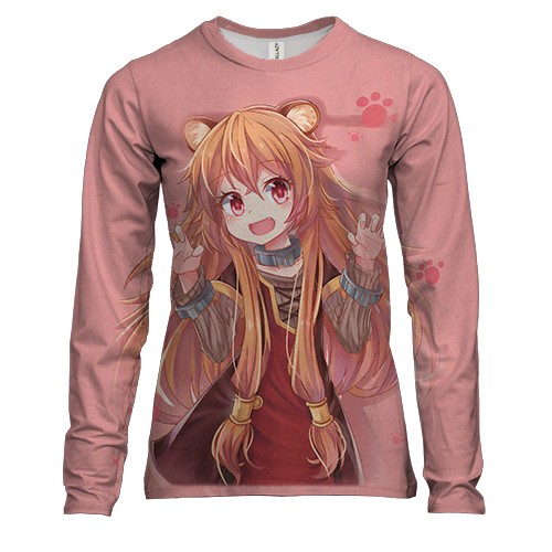 Женский 3D лонгслив Рафталия - Восхождение героя щита