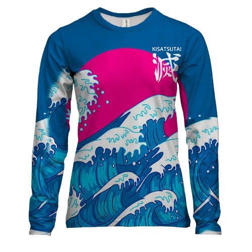 Жіночий 3D лонгслів Kisatsutai - Корпус Винищувачів Демонів