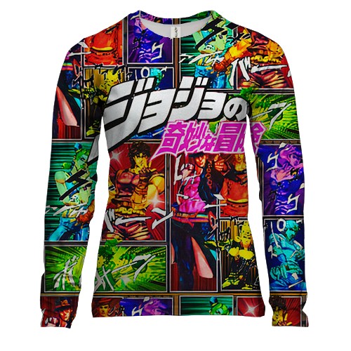 Женский 3D лонгслив JoJo