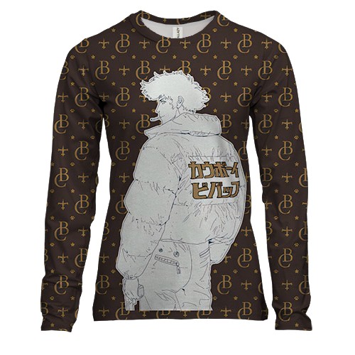 Жіночий 3D лонгслів Ковбой Бібоп