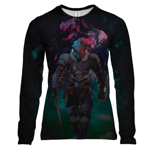 Женский 3D лонгслив Убийца Гоблинов