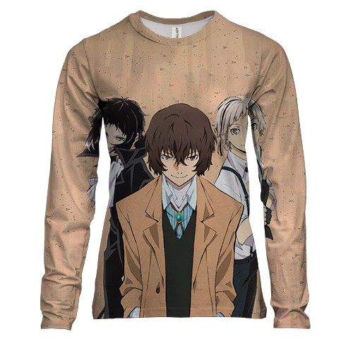 Женский 3D лонгслив Великий из бродячих псов