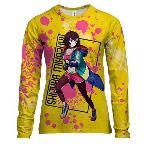 Женский 3D лонгслив Shizuka Mikazuki - Zom100 (Предсмертный список зомби)