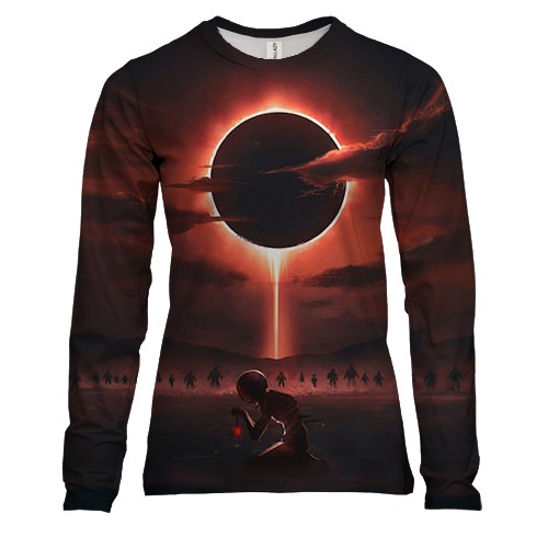 Жіночий 3D лонгслів Падіння Гріффіта - Berserk