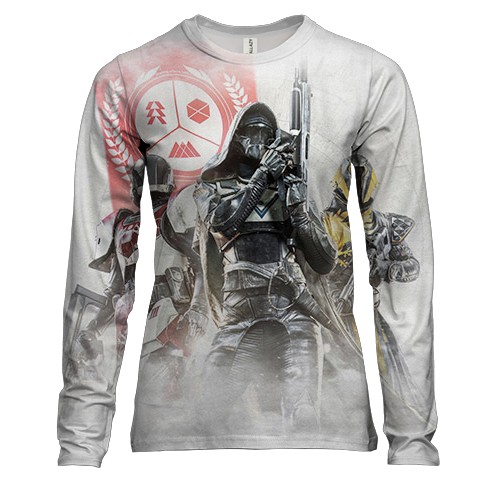 Жіночий 3D лонгслів "Destiny 2"