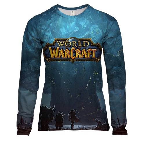 Жіночий 3D лонгслів "World of Warcraft: Cataclysm"