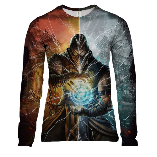 Жіночий 3D лонгслів "Mortal Kombat: Deadly Alliance"