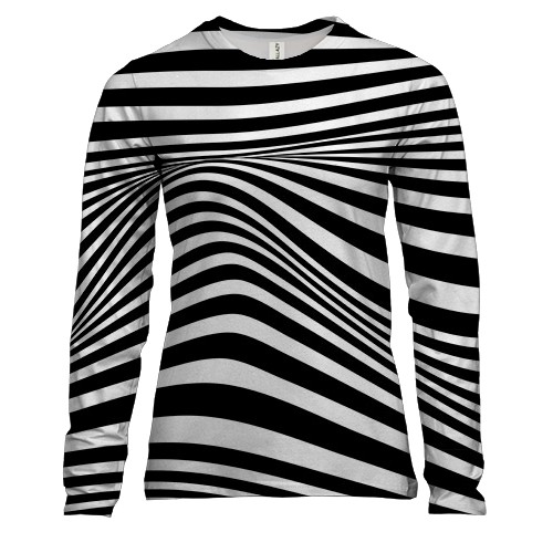 Жіночий 3D лонгслів "Абстракція"