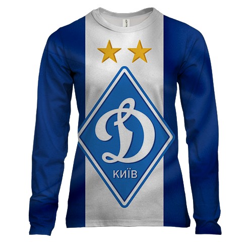 Женский 3D лонгслив "Dynamo Kyiv"
