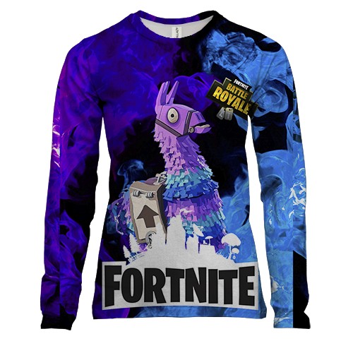Жіночий 3D лонгслів "Fortnite"