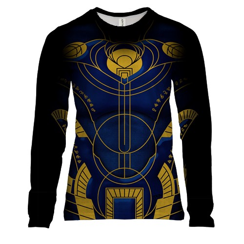 Женский 3D лонгслив "Костюм Икариса"