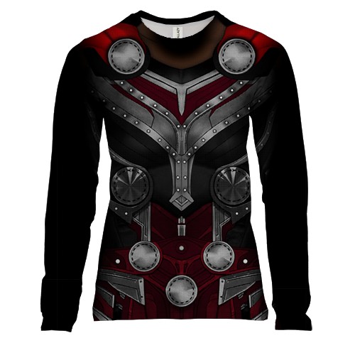 Женский 3D лонгслив "Доктор Джейн Фо́стер"