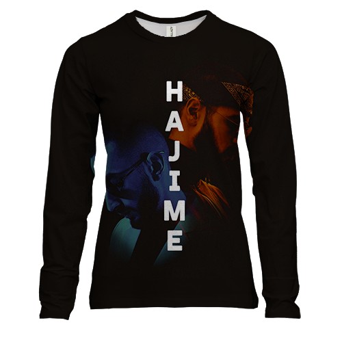 Жіночий 3D лонгслів "Hajime"