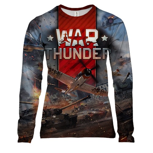 Жіночий 3D лонгслів War Thunder