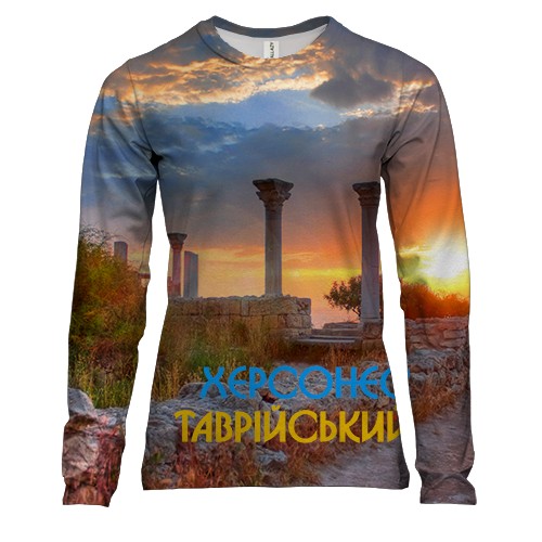 Женский 3D лонгслив Херсонес Таврийский